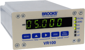 Brooks Instrument Power Supply and Display Module, Model VR100